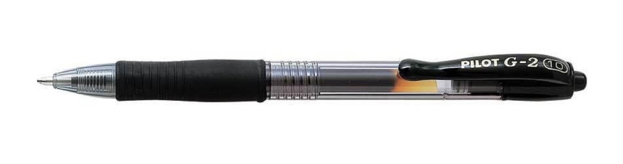 Pilot Στυλό Gel 1.0mm με Μαύρο Mελάνι G-2 BL-G2-10B