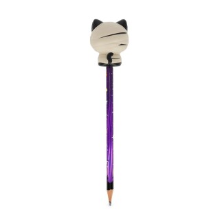 Legami Milano Pencil with Halloween Squishy Mummy Cat "Nine Lives Later" - Squeezies PSQ0009