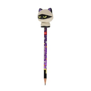 Legami Milano Pencil with Halloween Squishy Mummy Cat "Nine Lives Later" - Squeezies PSQ0009