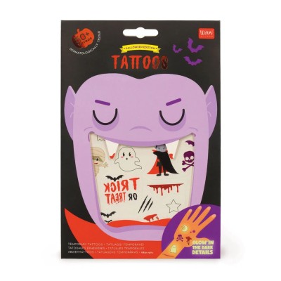 Legami Milano Halloween Temporary Tattoos TTA0007