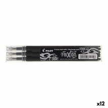 Pilot Frixion Ανταλλακτικό Μελάνι για Στυλό σε Μαύρο χρώμα 0.7mm 3τμχ BLS-FR7-S3-B