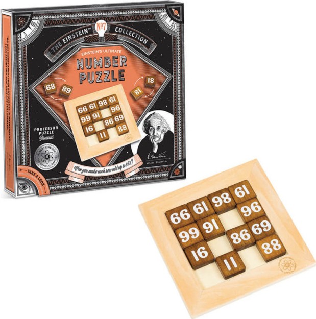 Professor Puzzle Einstein's Number Γρίφος από Ξύλο για 8+ Ετών EIN6