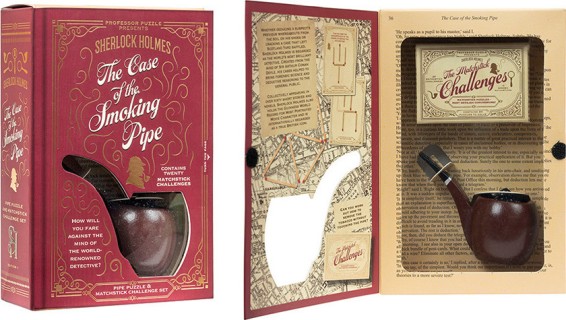 Professor Puzzle Sherlock Holmes "The Case Of The Smoking Pipe" Γρίφος από Ξύλο για 8+ Ετών 253663