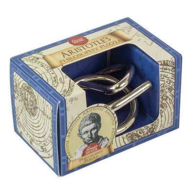 Professor Puzzle Aristotle’s Philosophy Mini Γρίφος από Μέταλλο για 7+ Ετών MG-6