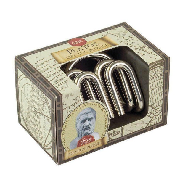 Professor Puzzle Plato's Genius Mini Puzzle Γρίφος από Μέταλλο για 7+ Ετών MG-5
