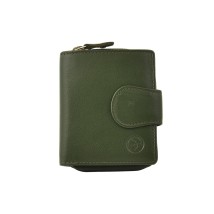 Daston 138 Γυναικείο Δερμάτινο Πορτοφόλι Πράσινο