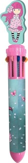 Santoro Στυλό Ballpoint 1.0mm με Πολύχρωμο Mελάνι Gorjuss Cherry Blossom Multi Pen 1043GJ01