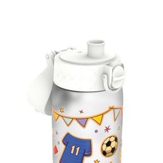 Ion8 Slimkids Παιδικό Παγούρι Ποδόσφαιρο Πλαστικό Λευκό 500ml (Διάφορα Σχέδια/Χρώματα) I8RF500PIFOOT