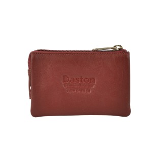 Daston 142 Γυναικείο Δερμάτινο Πορτοφόλι Μικρό Μπορντό