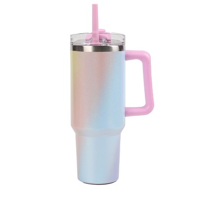 I-Total Κούπα Θερμός Travel Mug 1.2lt Rainbow ID0259
