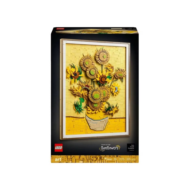 LEGO® ART: VINCENT VAN GOGH – SUNFLOWERS