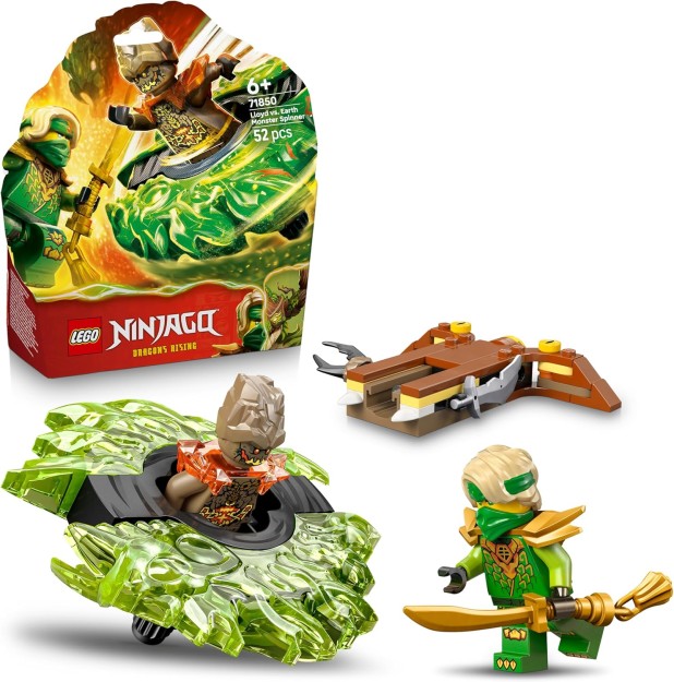 LEGO® NINJAGO®: LLOYD VS. EARTH MONSTER SPINNER