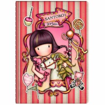 Santoro Carousel Σημειωματάριο με Αυτοκόλλητα 203985