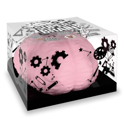 Trendhaus Squishy Mastermind Super Brain Antistress Ροζ Μυαλό CH34392