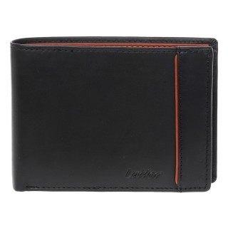 Lavor 1-5114 Δερμάτινο Ανδρικό Πορτοφόλι με RFID Μαύρο