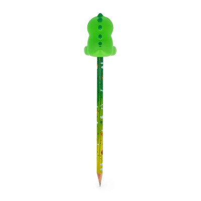 Legami Milano Pencil with Squishy Dino "Rooarrr!" - Squeezies PSQ0005