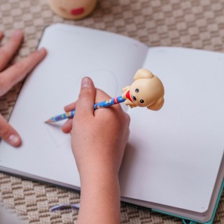 Legami Milano Pencil with Squishy Golden Retriver "Fur-ever Friends" - Squeezies PSQ0008