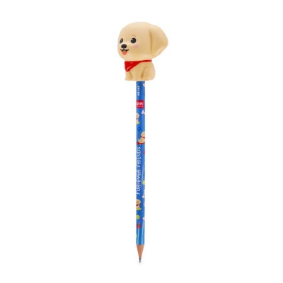 Legami Milano Pencil with Squishy Golden Retriver "Fur-ever Friends" - Squeezies PSQ0008