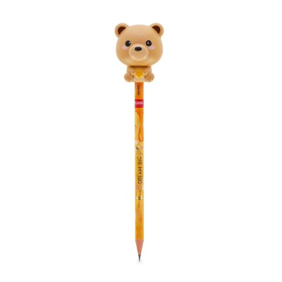 Legami Milano Pencil with Squishy Teddy Bear "Dream Big" - Squeezies PSQ0003