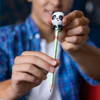 Legami Milano Pencil with Squishy Panda "Hug me" - Squeezies PSQ0001
