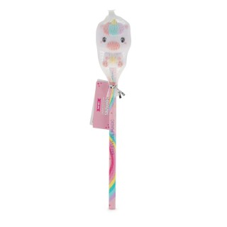 Legami Milano Pencil with Squishy Unicorn "Believe In Magic" - Squeezies PSQ0004