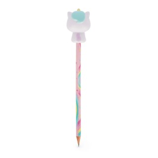 Legami Milano Pencil with Squishy Unicorn "Believe In Magic" - Squeezies PSQ0004