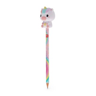 Legami Milano Pencil with Squishy Unicorn "Believe In Magic" - Squeezies PSQ0004