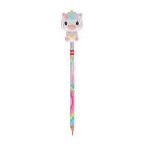Legami Milano Pencil with Squishy Unicorn "Believe In Magic" - Squeezies PSQ0004