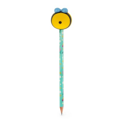 Legami Milano Pencil with Squishy Bee "Be Different" - Squeezies PSQ0006