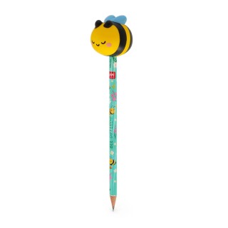 Legami Milano Pencil with Squishy Bee "Be Different" - Squeezies PSQ0006
