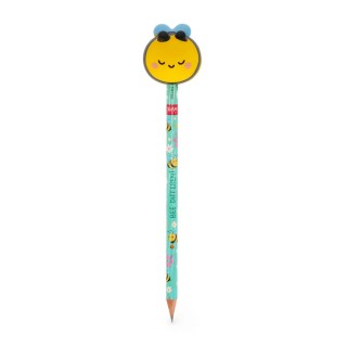 Legami Milano Pencil with Squishy Bee "Be Different" - Squeezies PSQ0006