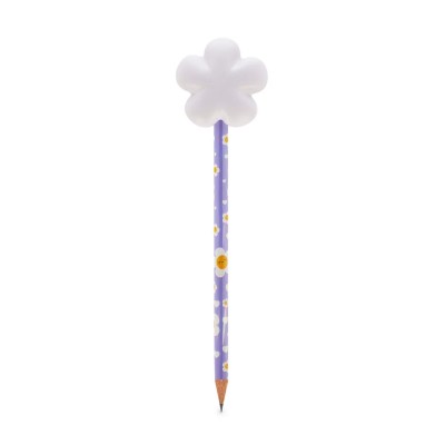 Legami Milano Pencil with Squishy Diasy "Oh Happy Daisy" - Squeezies PSQ0007