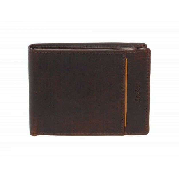 Lavor 1-6129 Δερμάτινο Ανδρικό Πορτοφόλι με RFID Καφέ