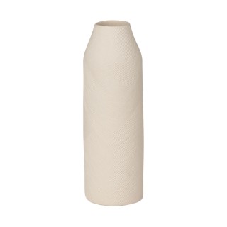 ESTIA ΑΝΑΓΛΥΦΟ ΒΑΖΟ CLAYRA ΚΕΡΑΜΙΚΟ 29cm IVORY