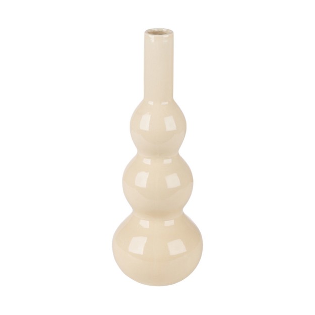 ESTIA ΒΑΖΟ BUBBLES CLAYRA ΚΕΡΑΜΙΚΟ 36cm IVORY