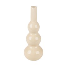 ESTIA ΒΑΖΟ BUBBLES CLAYRA ΚΕΡΑΜΙΚΟ 36cm IVORY