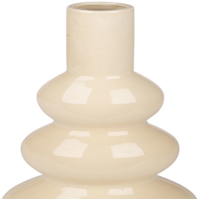 ESTIA ΒΑΖΟ BUBBLES CLAYRA ΚΕΡΑΜΙΚΟ 36cm IVORY