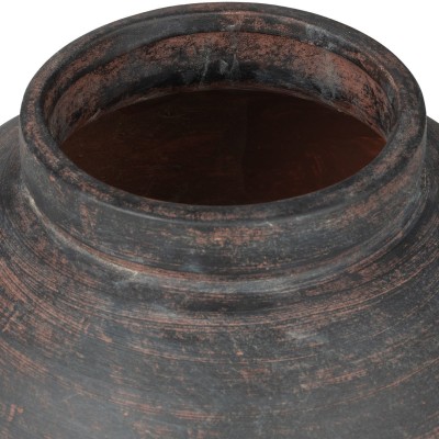 ESTIA ΒΑΖΟ CLAYRA ΜΕ ΟΡΓΑΝΙΚΟ ΣΧΗΜΑ ΚΕΡΑΜΙΚΟ 12.2cm RUST
