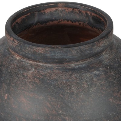 ESTIA ΒΑΖΟ CLAYRA ΜΕ ΟΡΓΑΝΙΚΟ ΣΧΗΜΑ ΚΕΡΑΜΙΚΟ 8.7cm RUST