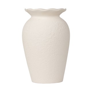 ESTIA ΒΑΖΟ ΤΥΠΟΥ ΑΜΦΟΡΕΑ CLAYRA ΚΕΡΑΜΙΚΟ 22.6cm OFF WHITE