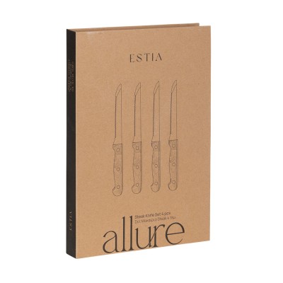 ESTIA ΣΕΤ ΜΑΧΑΙΡΙΑ STEAK ALLURE 4 ΤΕΜ.