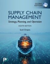 SUPPLY CHAIN MANAGEMENT: STRATEGY, PLANNING, AND OPERATION, GLOBAL EDITION