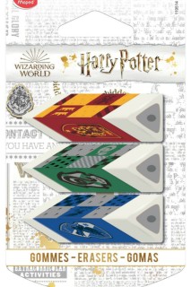 Maped Σετ Γόμες για Μολύβι Harry Potter 119514 3τμχ
