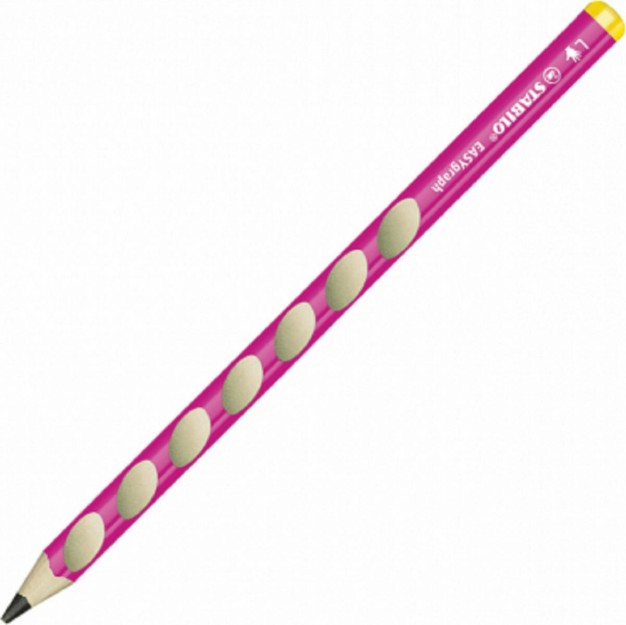 Stabilo Easygraph Μολύβι HB Ροζ Αριστερόχειρα 321/01