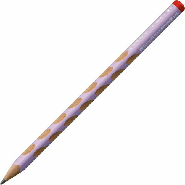 Stabilo Easygraph Μολύβι HB Μωβ Παστέλ Δεξιόχειρα 322/17