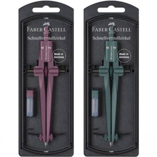 Faber-Castell Διαβήτης Stream με Ροδέλα σε Κουτί (Διάφορα Χρώματα) 174553