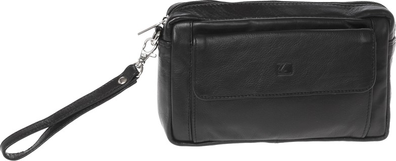 Lavor 1-38 Δερμάτινη Ανδρική Τσάντα Χειρός σε Μαύρο χρώμα