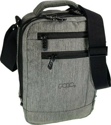 Polo Skyforce Large Ανδρική Τσάντα Ώμου / Χιαστί σε Γκρι χρώμα 9-07-145-08