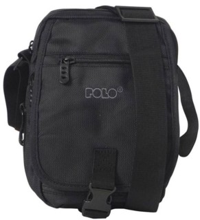 Polo Vertical-M Ανδρική Τσάντα Ώμου / Χιαστί σε Μαύρο χρώμα 9-07-071-2000