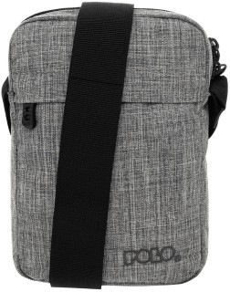Polo Wave Ανδρική Τσάντα Ώμου / Χιαστί Γκρι 9-07-101-2100